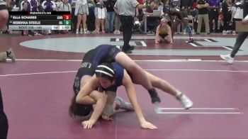 140 lbs Round 2 - Ella Schares, Sumner-Fredericksburg vs Rebekka Steele, Iowa City Liberty