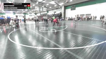 175 lbs Cons. Round 4 - Philip Fiagan, Rogers High School Wrestling vs Clark Carpenter, Liberty (Wentzville)