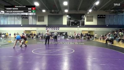 140 lbs Cons. Round 2 - Honey Govea, Waterloo West vs Taylor Borgerding, Wahlert Catholic