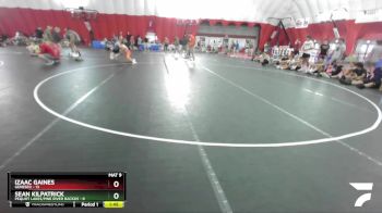 132 lbs Placement Matches (16 Team) - Izaac Gaines, Geneseo vs Sean Kilpatrick, Pequot Lakes/Pine River Backus