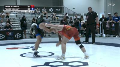 92 kg Cons. Rd Of 16 - Evan Bockman, Cyclone Regional Training Center C-RTC vs Jakob Woodley, OCRTC