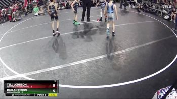 55 lbs Round 3 (6 Team) - Jayden Brant, Kansas Mamba vs Sawyer Sigman, South Dakota Lightning