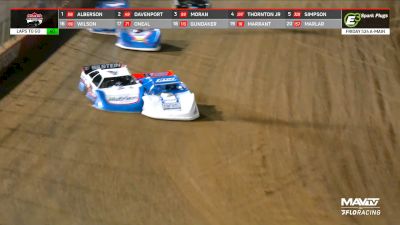 Davenport & Thornton Collide On First Lap At Lucas Oil Speedway