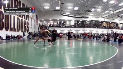 145A Quarterfinal - Taylor Cutler, Adrian College vs Madalaine Menchaca, Indiana Tech University