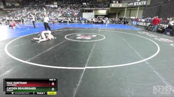 2A 113 lbs Cons. Round 2 - Cayden Beauregard, Sequim vs Max Swetnam, Anacortes