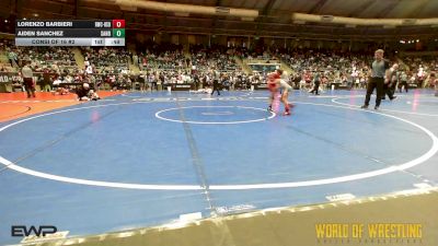 61 lbs Consi Of 16 #2 - Lorenzo Barbieri, Ruthless WC vs Aiden Sanchez, Sanderson Wrestling Academy