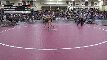 JV-12 lbs Quarterfinal - Diem Curfman, Vinton-Shellsburg vs Sawyer Berman, Starmont