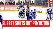 Surrey Eagles Are One Win Away From The Fred Page Cup Vs Penticton Vees | BCHL Playoff Highlights