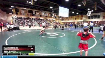 53 lbs Round 2 - Marcus Sorden, Fallbrook Wrestling Club vs Ezra Blanton, Team Temecula Wrestling Club