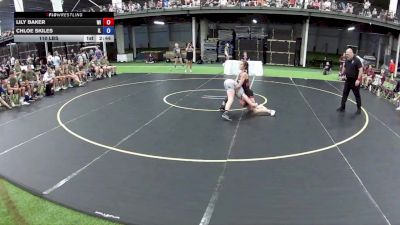110 lbs Lily Baker, Wisconsin vs Chloe Skiles, Illinois