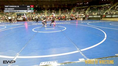100 lbs Round Of 32 - Tony Cordova Jr., Duran Elite vs Joe Birkett, Sebolt Wrestling Academy