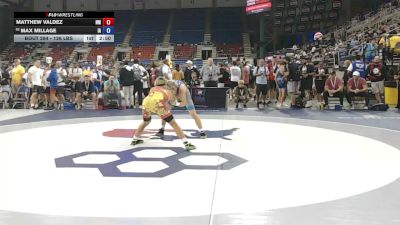 126 lbs Champ. Rd Of 128 - Matthew Valdez, New Mexico vs Max Millage, Iowa