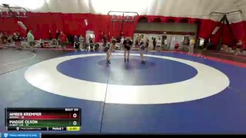 91-100 lbs Round 1 - Amber Kremper, Bemidji vs Maggie Olson, Albert Lea