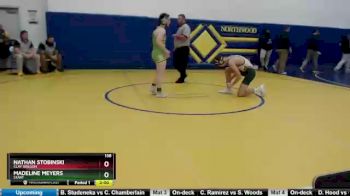 138 lbs Round 3 - Madeline Meyers, Start vs Nathan Stobinski, Clay Oregon