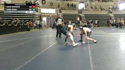 160 Championship Bracket Champ. Round 1 - Gavin Edwards, Byron vs Owen Eigen, Mahtomedi