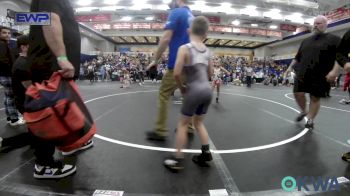 67 lbs Quarterfinal - Kinsley Ontiveros, Texas Elite vs Easton Rutledge, Choctaw Ironman Youth Wrestling