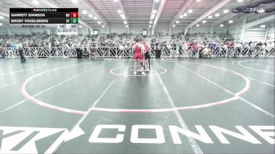 126 lbs Round Of 64 - Garrett Johnson, WV vs Brody Vogelsberg, UT