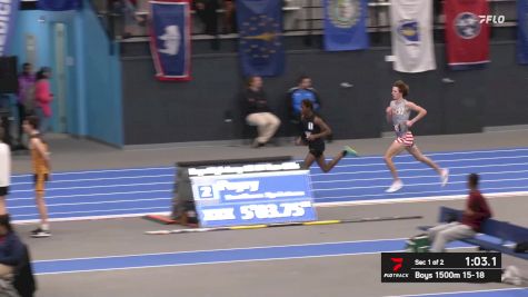 High School Boys' 1500m 15-18, Finals 1
