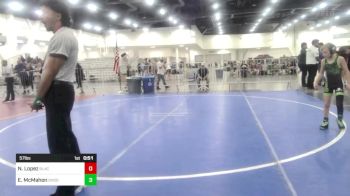57 lbs Consolation - Nico Lopez, Black Fox Wrestling Academy vs Easton McMahon, Shootbox