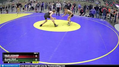 149 lbs Cons. Round 3 - Elijah Cruz, Sweet Home Mat Club vs Miles Leonard, Sherwood Wrestling