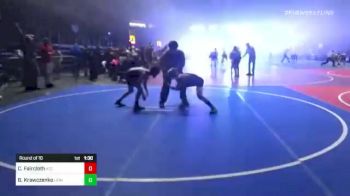 88 lbs Round Of 16 - Ben Krawczenko, Lions WC vs Cole Faircloth, Atc