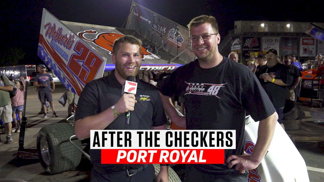 After The Checkers: Celebrating A Weikert Win With Dietrich