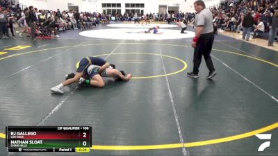 106 lbs Cons. Round 3 - Nathan Sloat, Chino Hills vs Rj Gallego, Los Osos