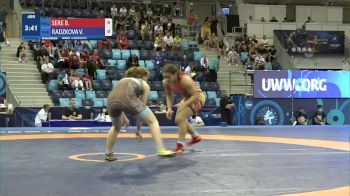 69 kg Final 3-5 - Barbara Abigel Sere, Romania vs Viktoryia Radzkova, Belarus