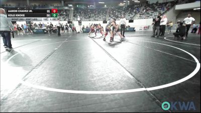 3rd Place - Aaron Chavez JR., Del City Little League vs Kole Knoke, Sallisaw Takedown Club