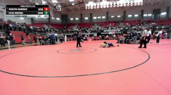 120 lbs Cons. Semi - Lyah Miguel, Irving Nimitz vs Joslyn Sabinas, Wolfforth Frenship