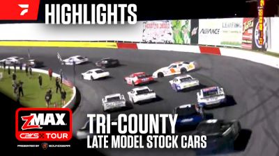 Highlights | 2024 CARS Tour Late Model Stock Cars at Tri-County Speedway