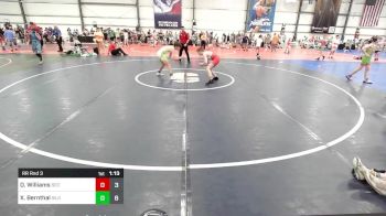 90 lbs Rr Rnd 3 - Owen Williams, SEO Wrestling Club vs Xavier Bernthal, Silo