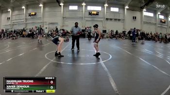 92 lbs Round 3 (10 Team) - Maximilian Truong, NOVA WC vs Xavier Denholm, Neighborhood