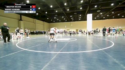 120 lbs Champ. Round 2 - Braxton Wilson, NE vs Harvey Scheuer, SD
