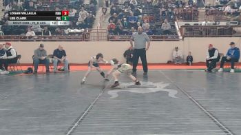 70_B lbs Quarterfinal - Logan Vallalla, Pennridge vs Lee Clark, Philipsburg-Osceola