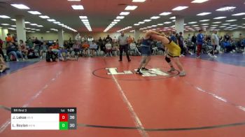 220 lbs Rr Rnd 3 - Justin Lekse, Team Round Up HS vs Luke Boylan, Mat Factory HS