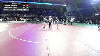 125 lbs Champ. Round 1 - Makenzie Miguel, Denair vs Amy Drahotuski, Rocklin