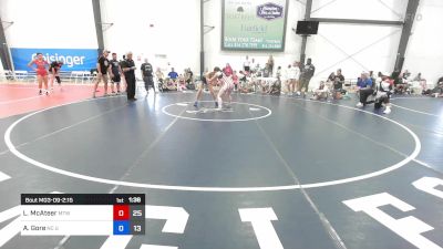 53 kg Consi Of 4 - Lauren McAteer, New England Trappers East vs Addison Gore, NC United