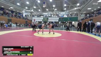 126 lbs Cons. Round 4 - Jared Litchenberg, Vista Murrieta vs Ryan Scher, Torrey Pines
