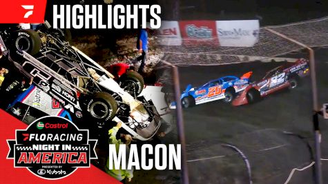 Highlights | 2024 Castrol FloRacing Night in America at Macon Speedway