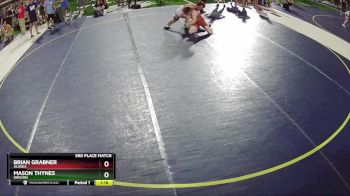138 lbs 3rd Place Match - Brian Grabner, Alaska vs Mason Thynes, Oregon
