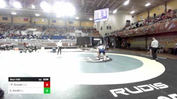 190 lbs 5th Place - Peter Snyder, Blair Academy vs Gabriel Smith, Gilman School