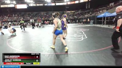 138G Quarterfinal - Ainsley Gordon, Reed Girls vs Kaci Anderson, Baker/Powder Girls