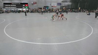 126 lbs Cons. Quarters - Finn McDermott, Callan vs Tristan George, Chatfield Wrestling Club