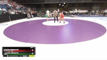 6A - 106 lbs Champ. Round 1 - Kason Grimaldo, Blue Valley West vs Jayden Grijalva, Derby