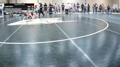 156 lbs Round Of 32 - Liam Frey, Bismarck Gorilla WC vs Jordan Maldonado, Wright Wreslting Academy
