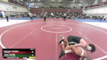 144 lbs Semifinal - Isaac Moore, Marana High School vs Michael Romero, Winslow