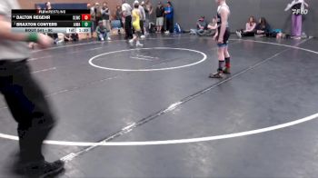 90 lbs 1st Place Match - Braxton Conyers, All In Wrestling Academy vs Dalton Regehr, Sandpoint Legacy Wrestling Club