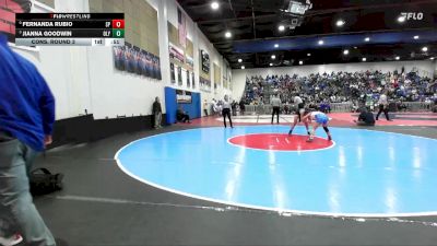 105 Girls Cons. Round 3 - Fernanda Rubio, San Pasqual vs Jianna Goodwin, Olympian