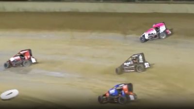 Incredible Lawrenceburg Battle Between Kyle Larson and Thomas Meseraull In 2020